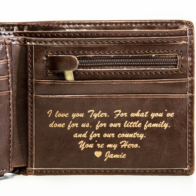 custom wallet, personalized wallets for men, personalized wallet, engraved wallets for men, custom wallets for men