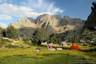 Bivouac de rêve dans les Pyrénées