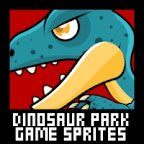 Jurassic Park Dinosaur Game Sprites