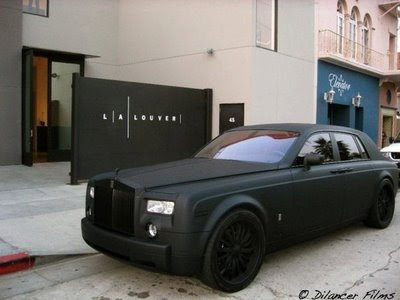 Matt Black Rolls Royce Phantom