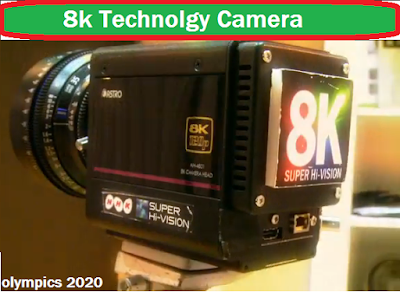 8k camera used in olympics 2020, 2020 camera, olympics camera