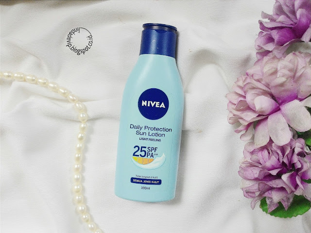 Review Nivea Daily Protection Sun Lotion SPF 25 PA++