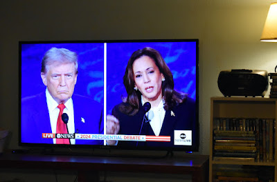 Tueday debate--Trump and Harris