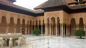 Focus on Life: Macro ~ Alhambra, Spain, Moorish Castle, Court of the Lions and the Fabulous Fountain :: All Pretty Things