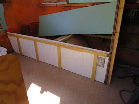 fiberglass trailer interior bench