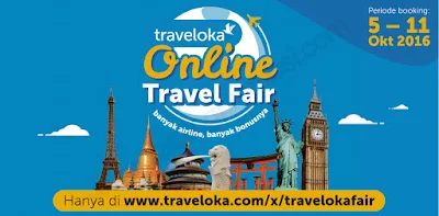 Jadwal Traveloka Travel Fair Oktober 2016