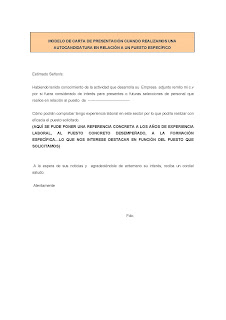 Laboratorio de Trabajo: Carta de presentación de 