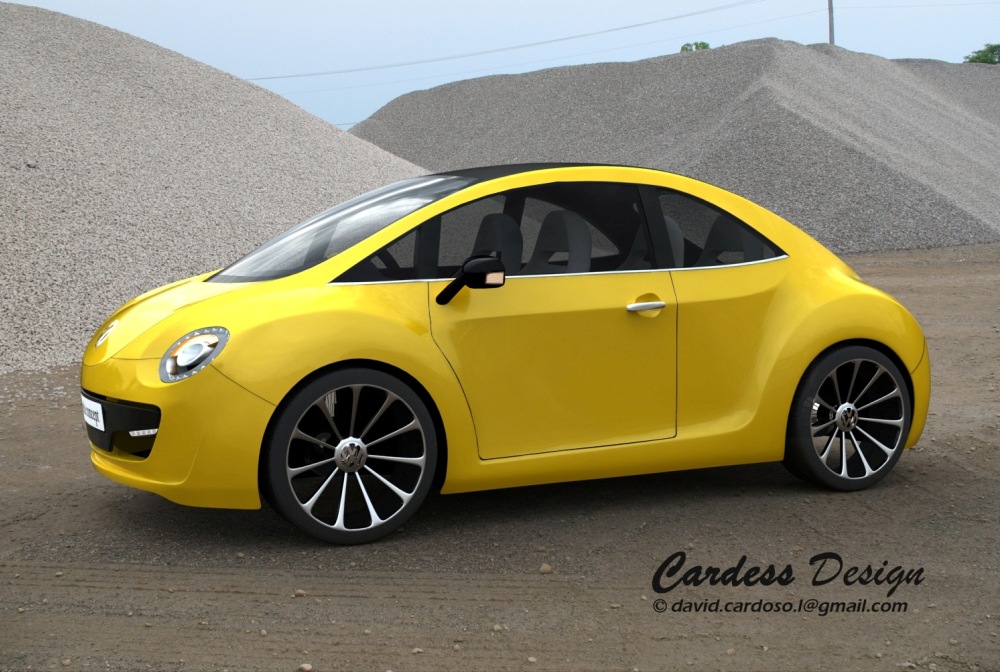 Could this be the next generation 2012 VW Beetle That is what artist David 