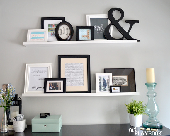 How To Decorate With Picture Ledges DIY Playbook