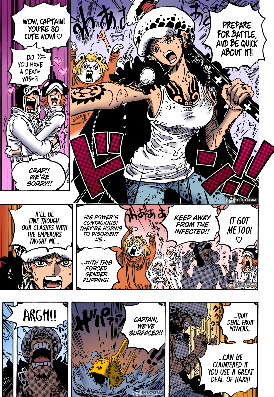 One Piece Chapter 1063 The Only Family I've Got Colored Full