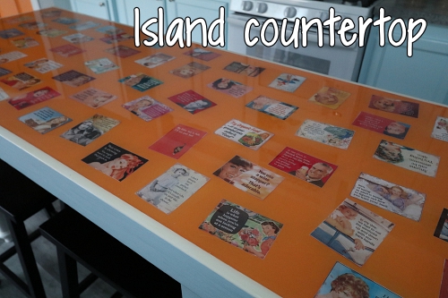 Island countertop