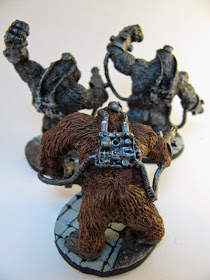 Kriegaffen, Converted Reaper Bones Ape-X, Weird War II pulp miniatures