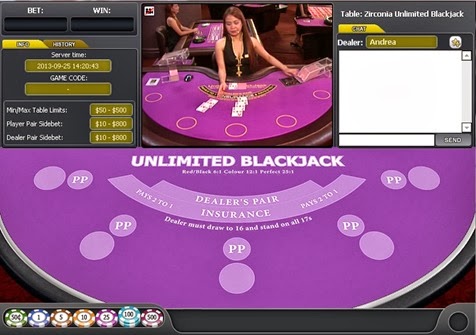 live blackjack