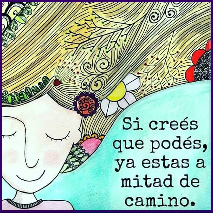 TODO COMIENZA CUANDO HAS CAMBIADO LA FORMA DE PENSAR Y CREER EN TI.