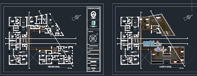 HOUSING BUILDING in AutoCAD 