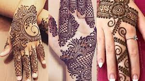 The Lady and Lucky man's Meet-Charming in a Mehndi design