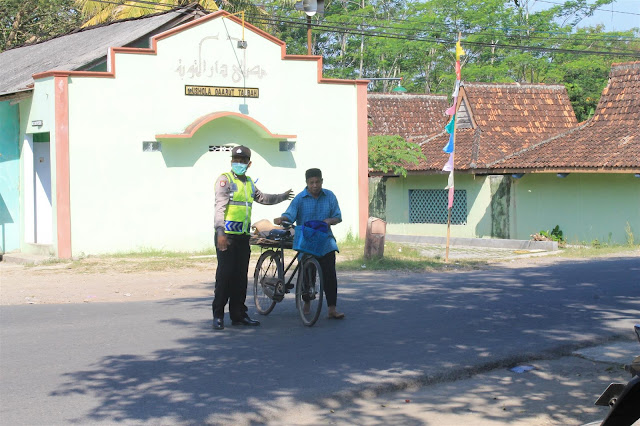 Kabag Ops Polres Bantul Cek Pos Pantau Sindon