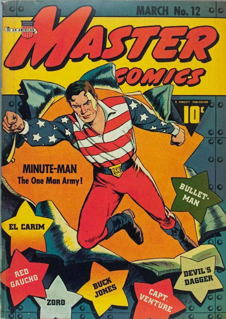 Minute Man fawcett comics 1941