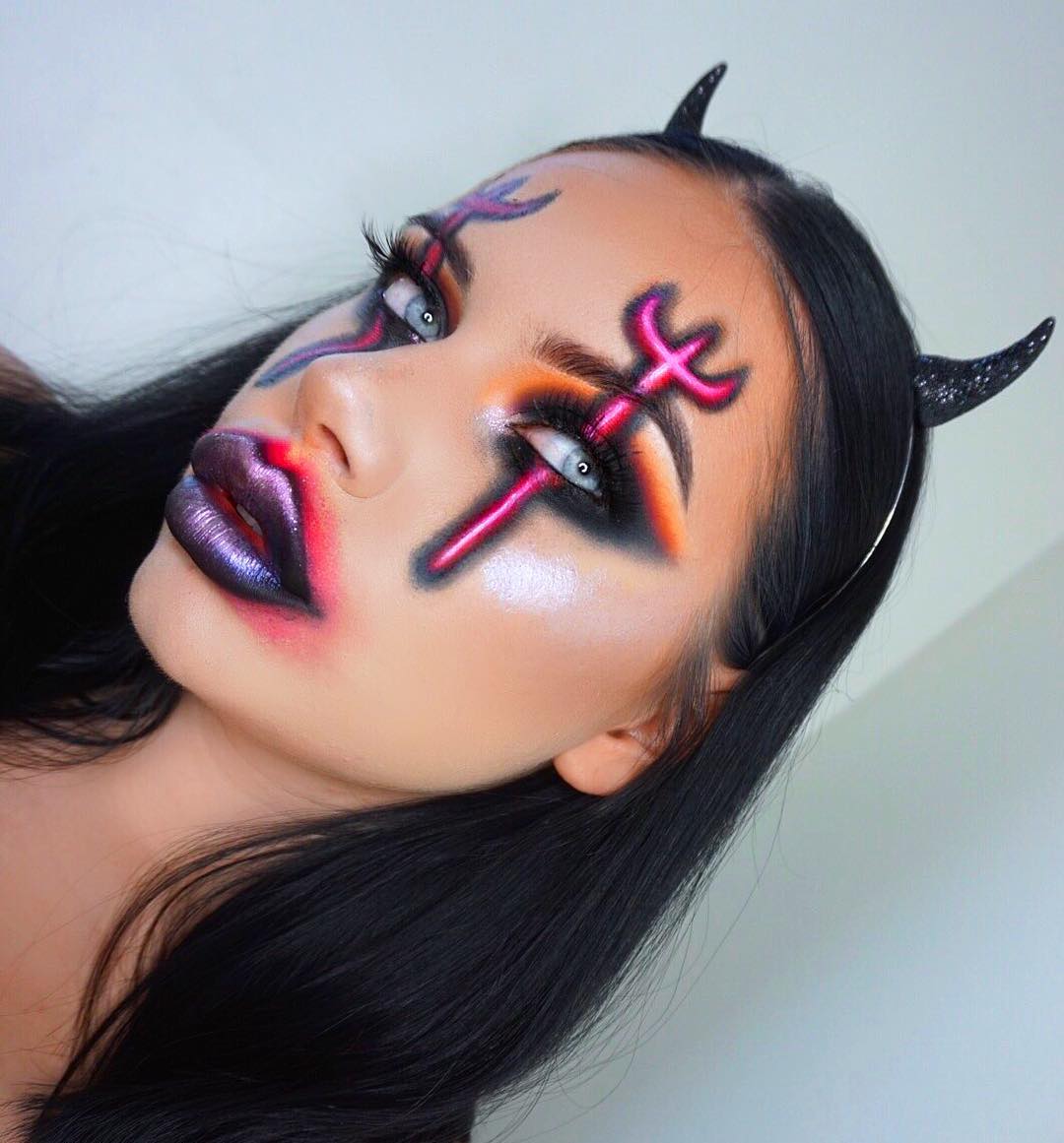 33 Scary Devil  Makeup  Tutorials for Halloween Party 2022 