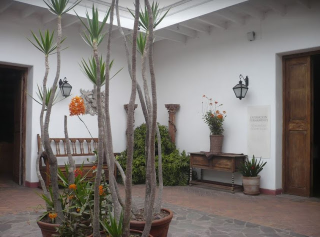 Cortile del Museo Larco