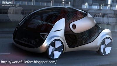 imove, icar, apple, concept car, future car, cool, smart, creative, design