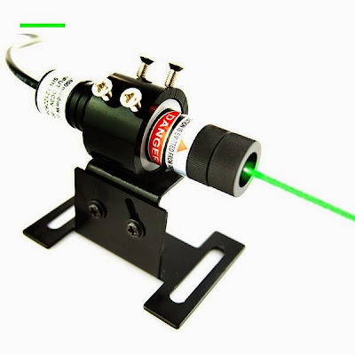 alignement laser verte de ligne