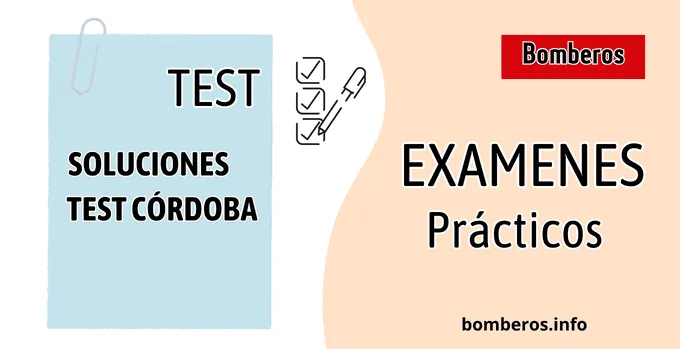 Test de oposiciones de bomberos