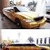 Gold-plated limousine luxury cars in China