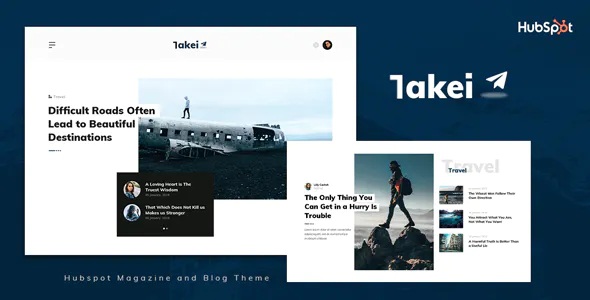 Best Blog and Magazine HubSpot Theme