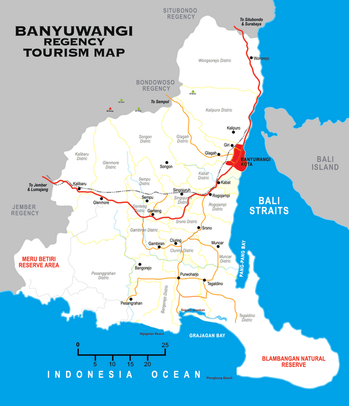 Inspirasi Penting Peta Banyuwangi, Wisata Banyuwangi