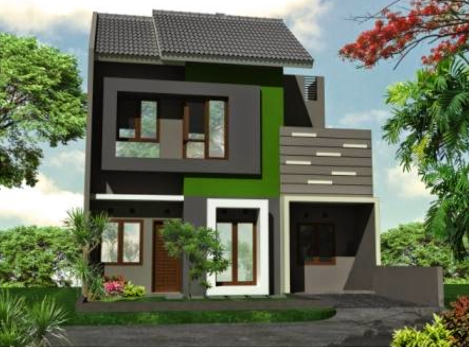 Contoh Model Cat Rumah Minimalis 2014 Lifestyle Wanita