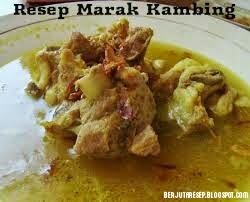 Cara memasak marak Kambing