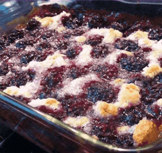 Homemade Kentucky Blackberry Cobbler