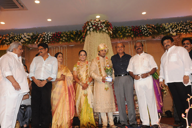 Actor Dushyanth Wedding Reception Gallery release images