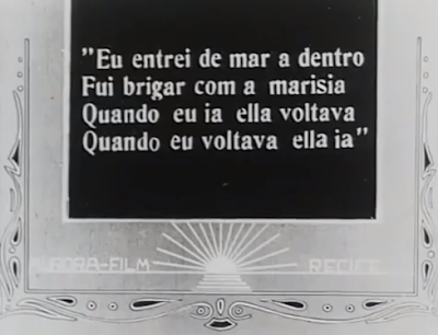 intertítulo filme mudo brasileiro