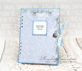 clean&simple blue notebook