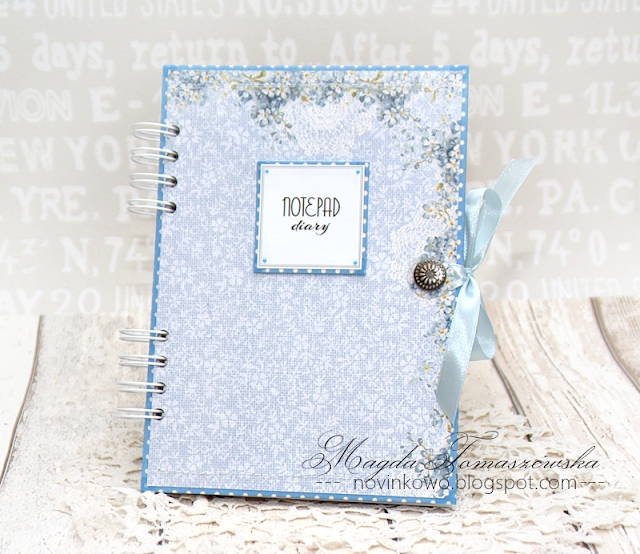 clean&simple blue notebook