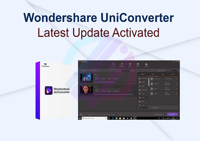 Wondershare UniConverter Latest Update Actived