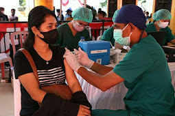 Andreas Dhewo Dukung Serbuan Vaksinasi Nasional di Ambon