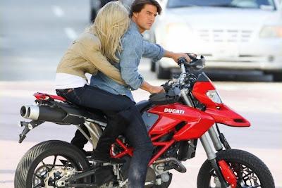 Tom Cruise and Cameron Diaz arrive in Top Gear