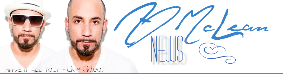 AJ McLean News - HAVE IT ALL Tour Live Videos