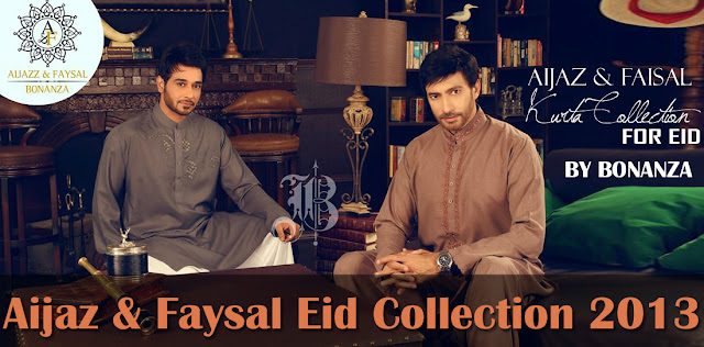 Aijaz and Faysal Eid Collection 2013 By Bonanza