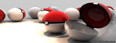 Pokemon balls 3d white sceen