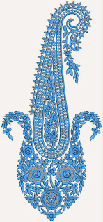 Fantastiese Paisley ontwerp Stiksweis