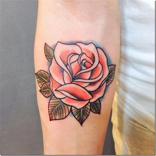 Tatuagens de flores para as mulheres 