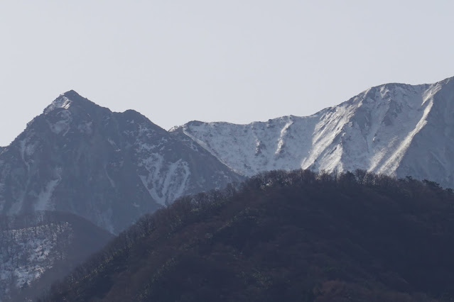 鳥取県道314号赤松大山線　種原　大山の眺望