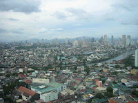 Blick auf Manila