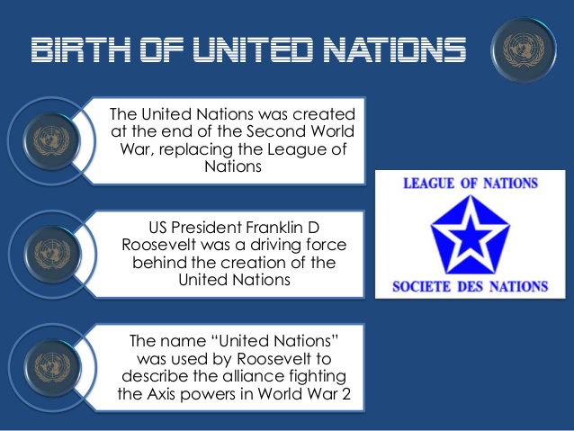 Birth of united nations