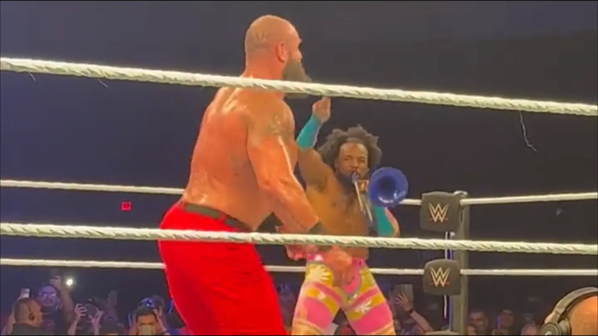 WATCH: Braun Strowman Dances With The New Day At WWE Live Event In Fresno, California