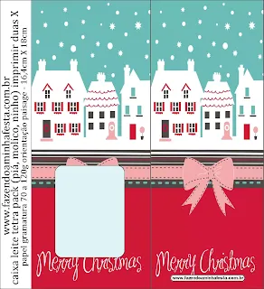 Retro Christmas: Free Printable Candy Bar Labels.